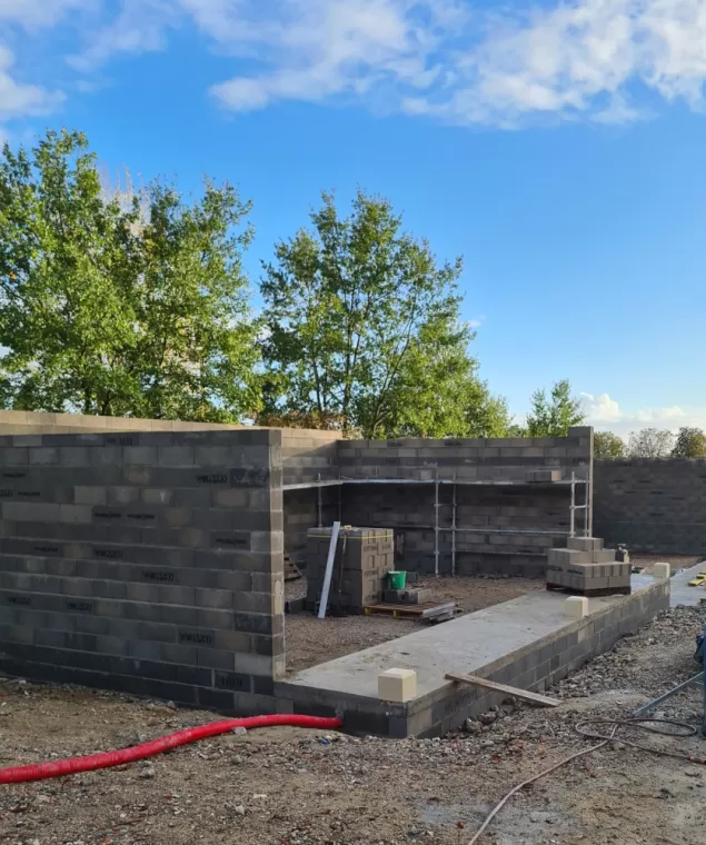 Construction de garage