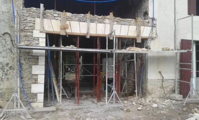 Rénovation de façade, Montcaret, ETM Rénovation