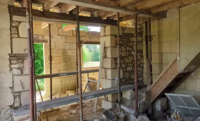 Travaux de maçonnerie, Montcaret, ETM Rénovation